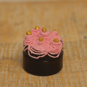 Gold McNugget Pink Slime Cake Dose (Unikat)