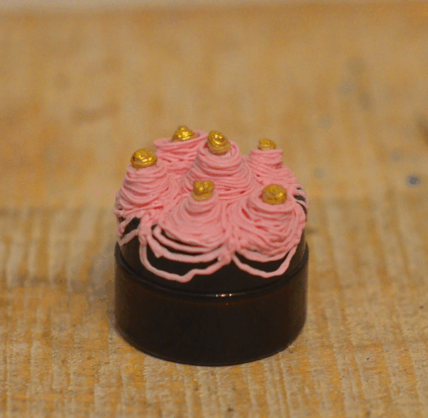 Gold McNugget Pink Slime Cake Dose (Unikat)