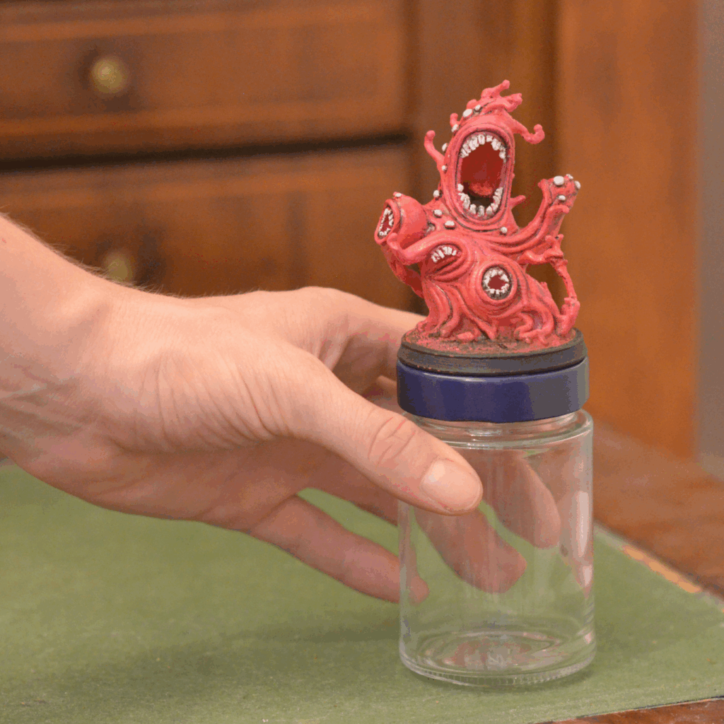 Augen Blob Monster Dose (unikat)