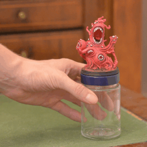 Augen Blob Monster Dose (unikat)