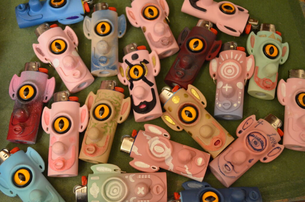 Kramino Minis Feuerzeug mit bic Mystery Box